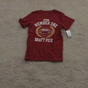 Carters football t shirt